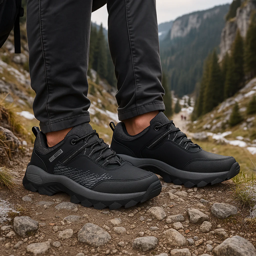 Chaussures de trekking homme pieds nus - lacées - légères - durables - Image 5