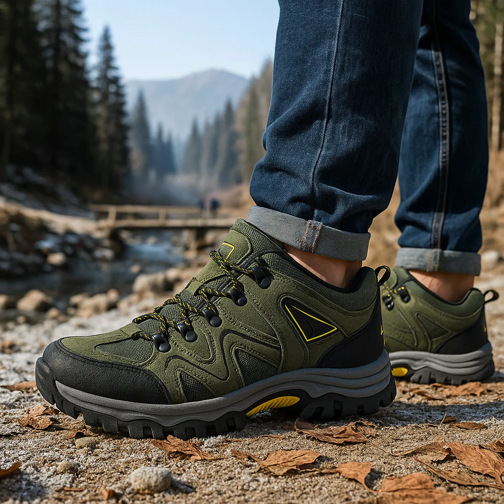 Chaussures de trekking pour hommes - extérieur - imperméables - antidérapantes - légères - Image 3