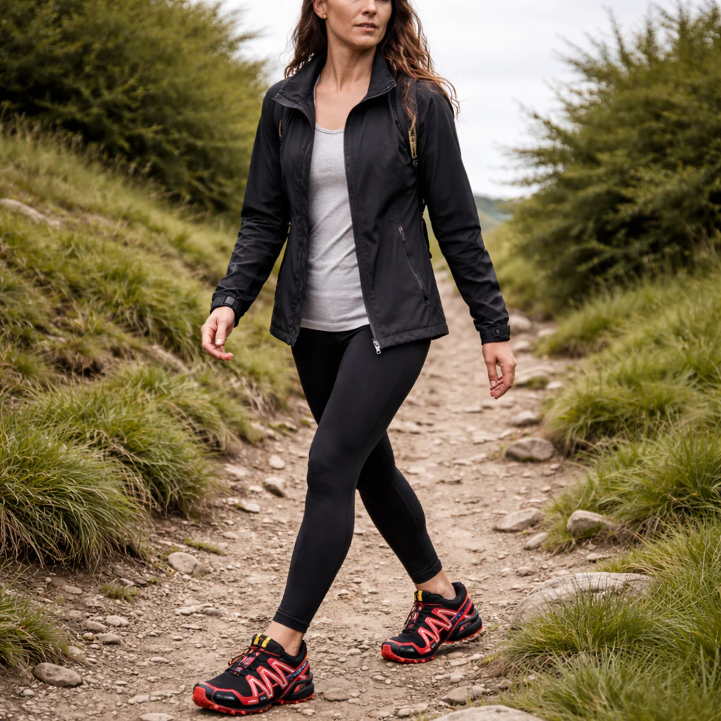 Chaussures de Trail Femme Respirantes Antidérapantes Confort - Image 10