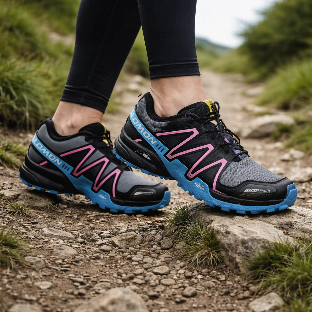 Chaussures de Trail Femme Respirantes Antidérapantes Confort - Image 8