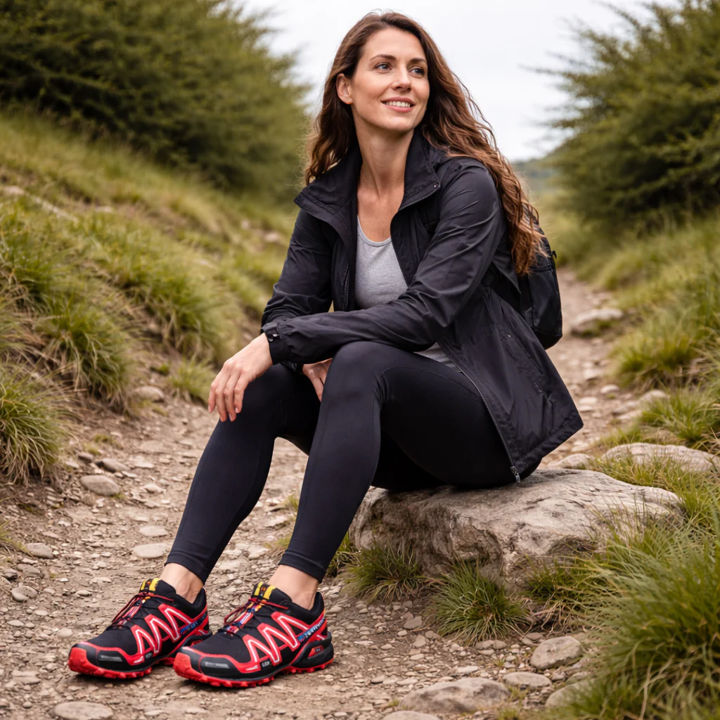 Chaussures de Trail Femme Respirantes Antidérapantes Confort - Image 9