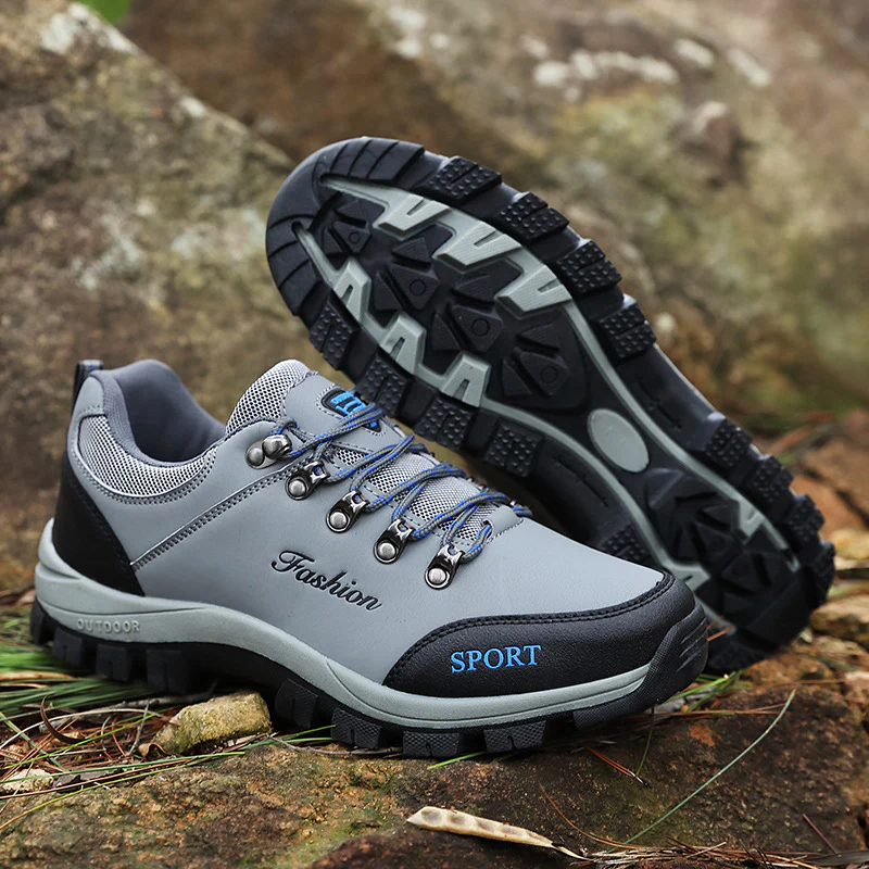 Chaussures Trekking Homme - Randonnée Imperméables - Antidérapantes - Respirantes - Légères - Image 3
