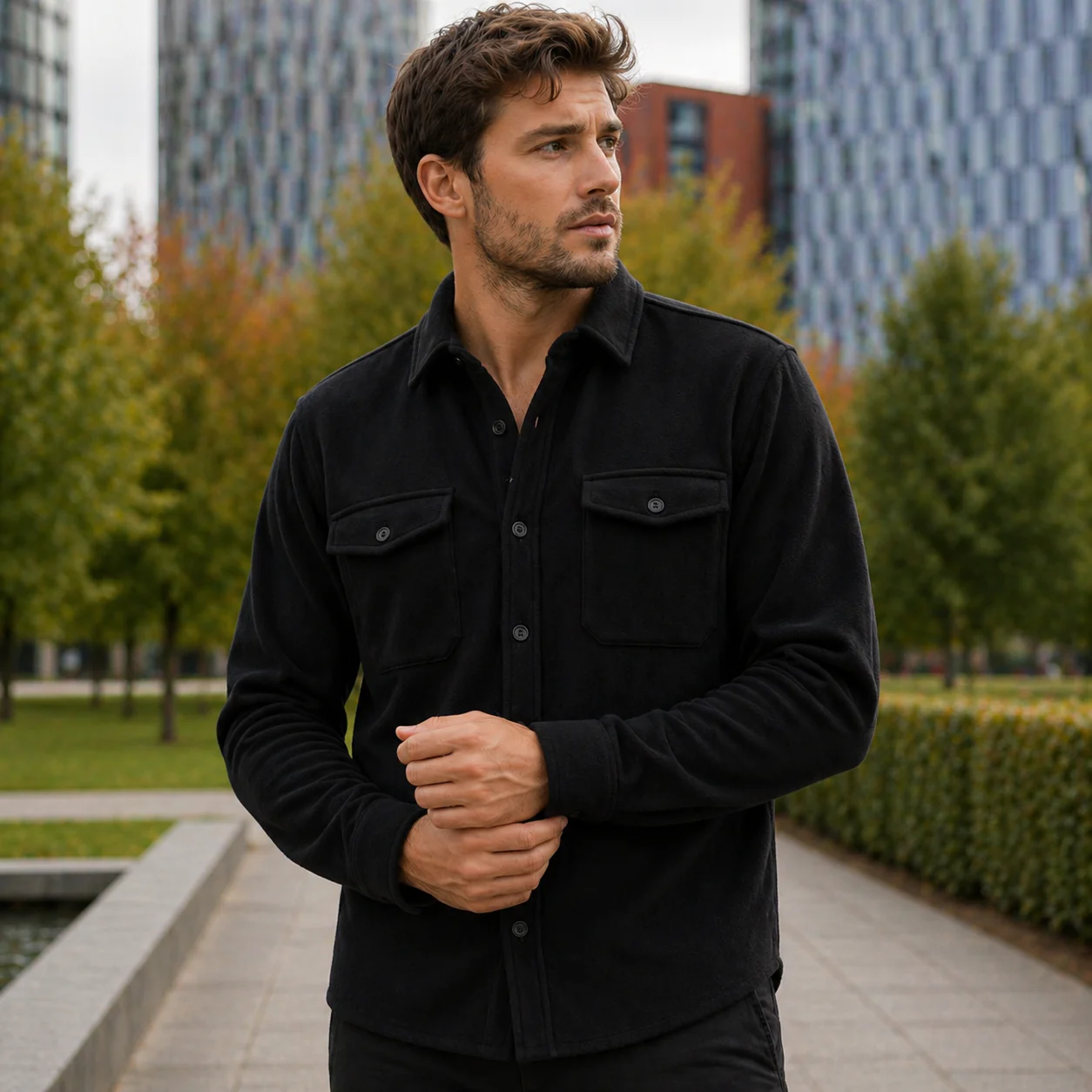 Chemise élégante pour l'automne - Confortable - Élégance intemporelle - Image 5