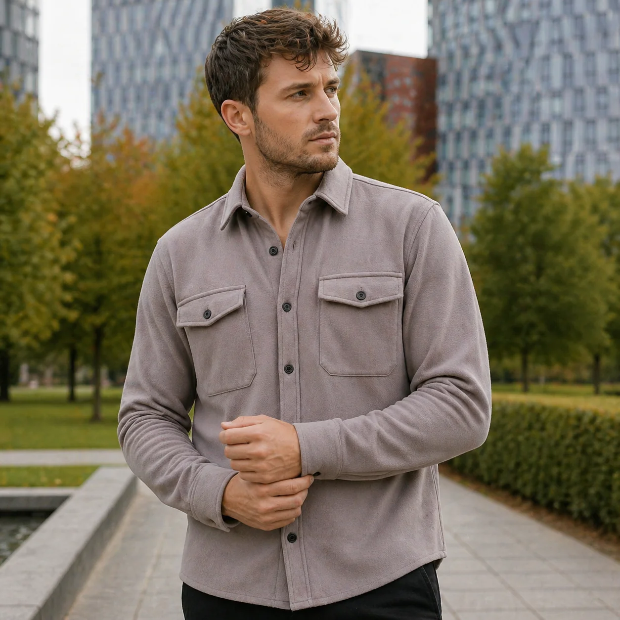 Chemise élégante pour l'automne - Confortable - Élégance intemporelle - Image 6