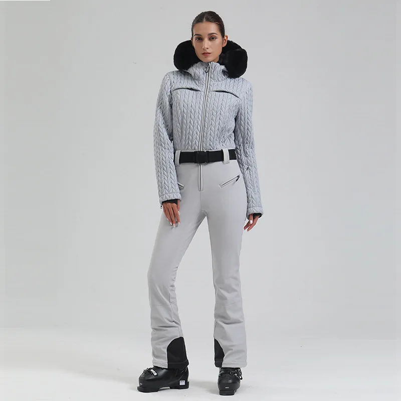 Combinaison ski une pièce - Isolation thermique - Imperméable - Chaude - Image 3