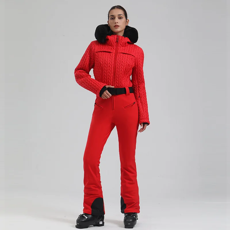 Combinaison ski une pièce - Isolation thermique - Imperméable - Chaude - Image 4