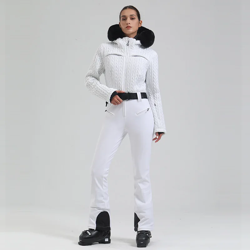 Combinaison ski une pièce - Isolation thermique - Imperméable - Chaude - Image 8