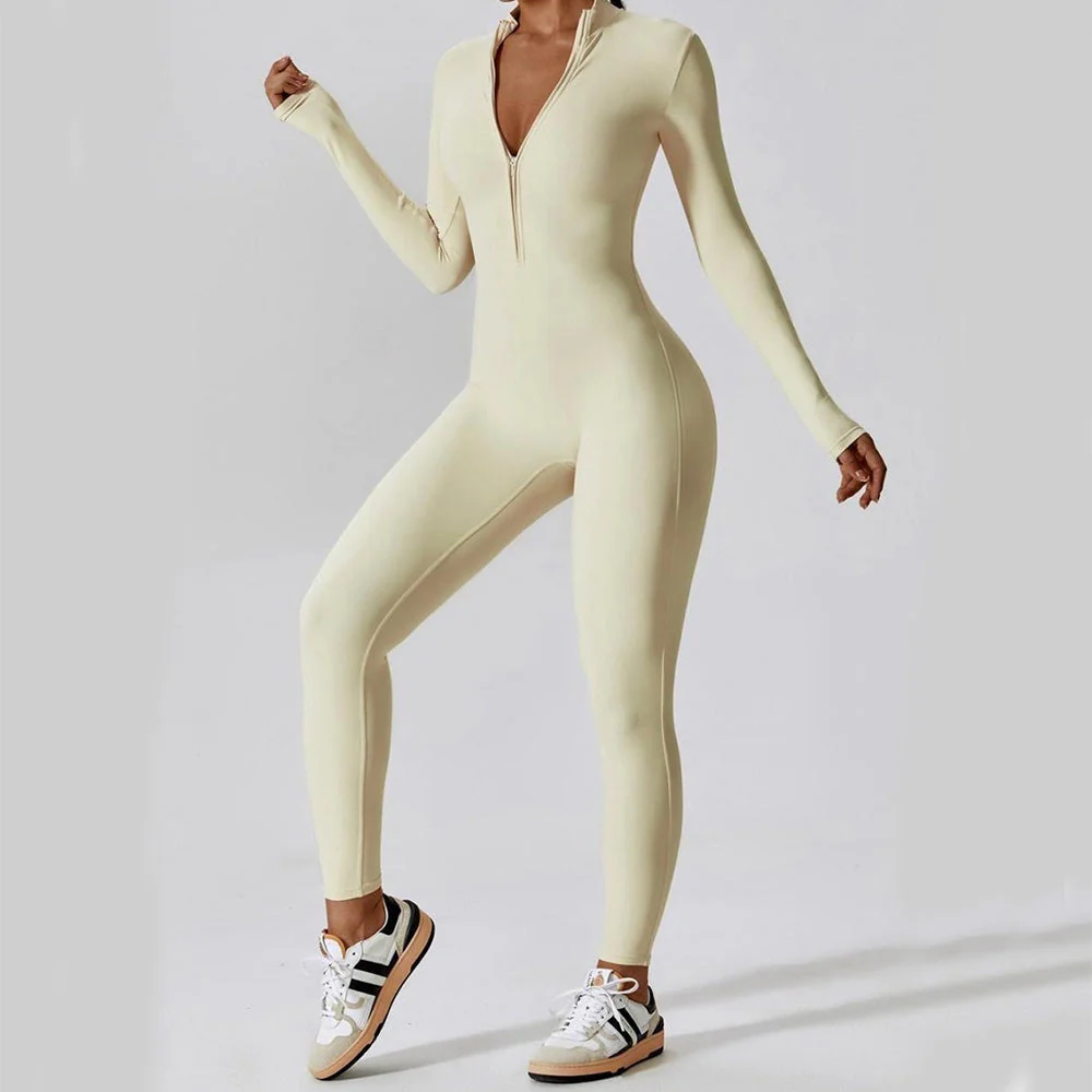 Combinaison sport femmes sans couture - stylée - confortable - élastique - entraînement - Image 5