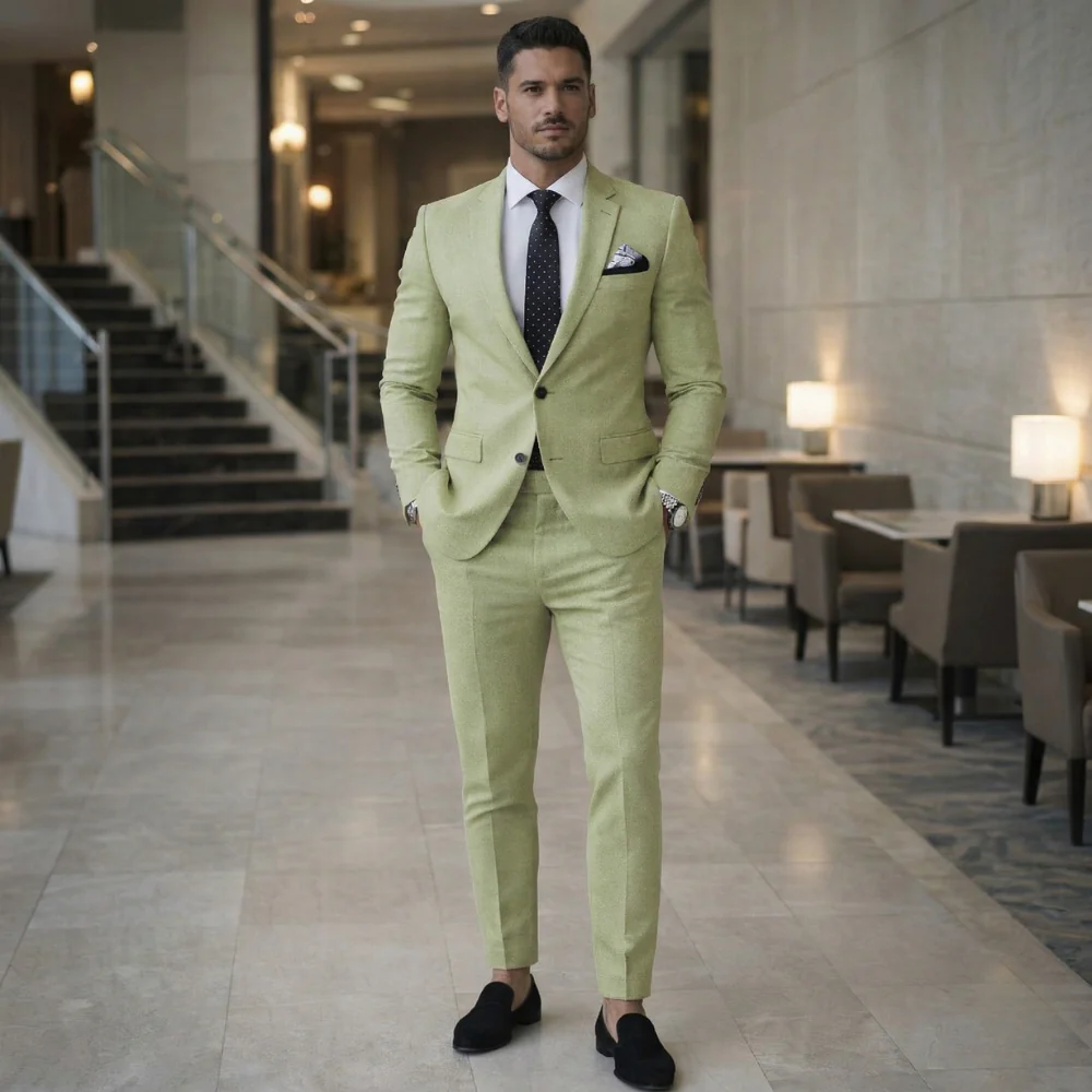 Costume pour Homme | Deux Pièces, Blazer & Pantalon | Formel, Élégant - Image 3
