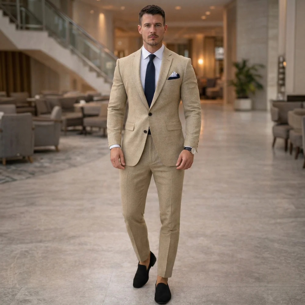 Costume pour Homme | Deux Pièces, Blazer & Pantalon | Formel, Élégant - Image 5