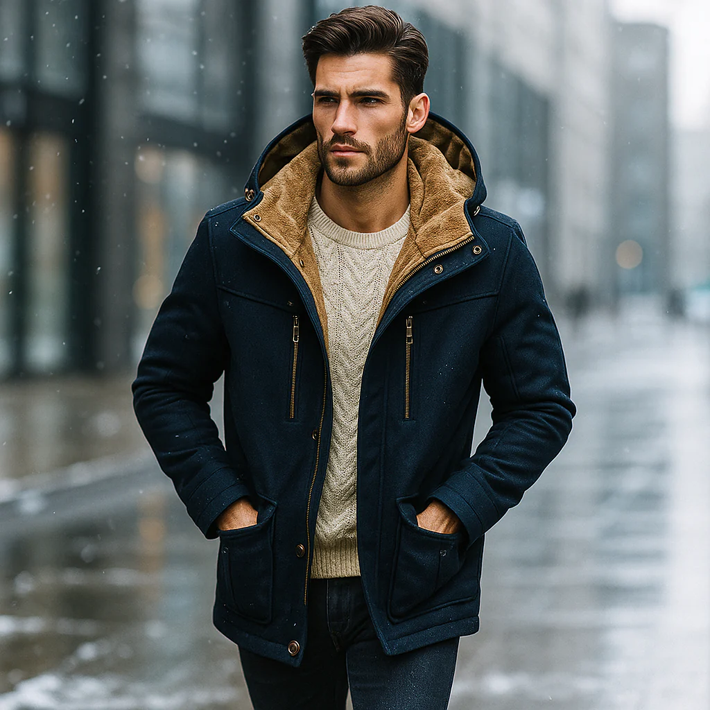 Dominic – Veste d’Hiver Homme Élégante et Isolante - Image 2