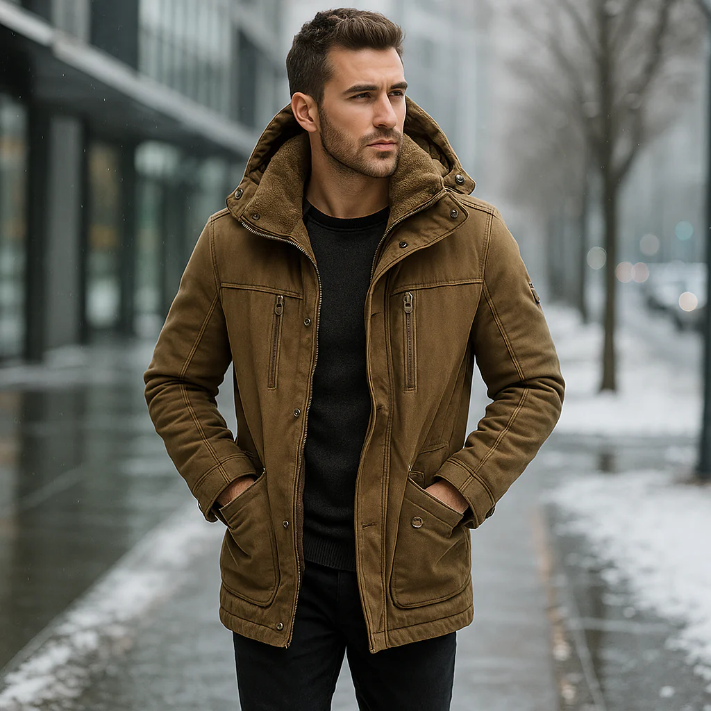 Dominic – Veste d’Hiver Homme Élégante et Isolante - Image 3
