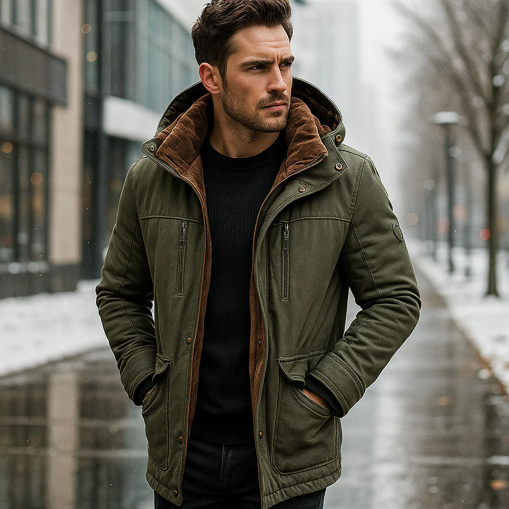Dominic – Veste d’Hiver Homme Élégante et Isolante - Image 5