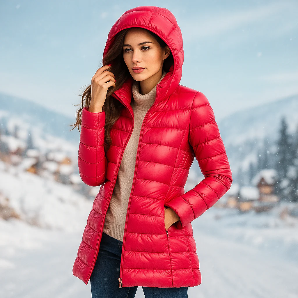 Doudoune Femme Ultra Légère avec Capuche – Confort Thermique - Image 5
