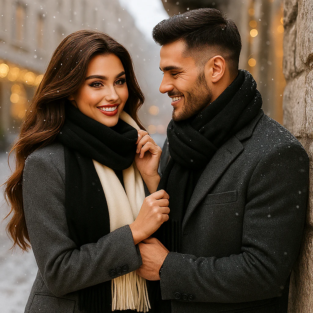 Écharpe en Cachemire Longue et Élégante – Douceur et Style Hiver - Image 8