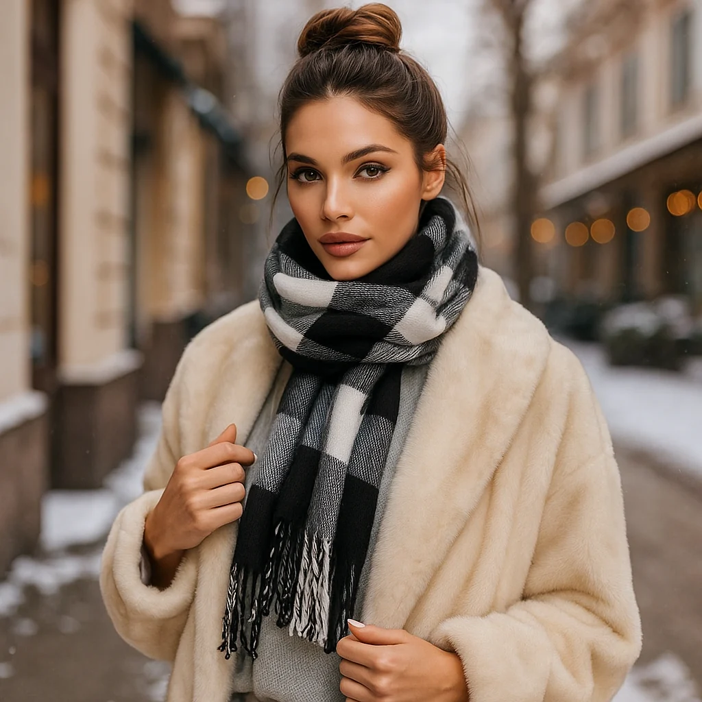 Écharpe en Cachemire Luxe – Élégante et Ultra Douce - Image 4
