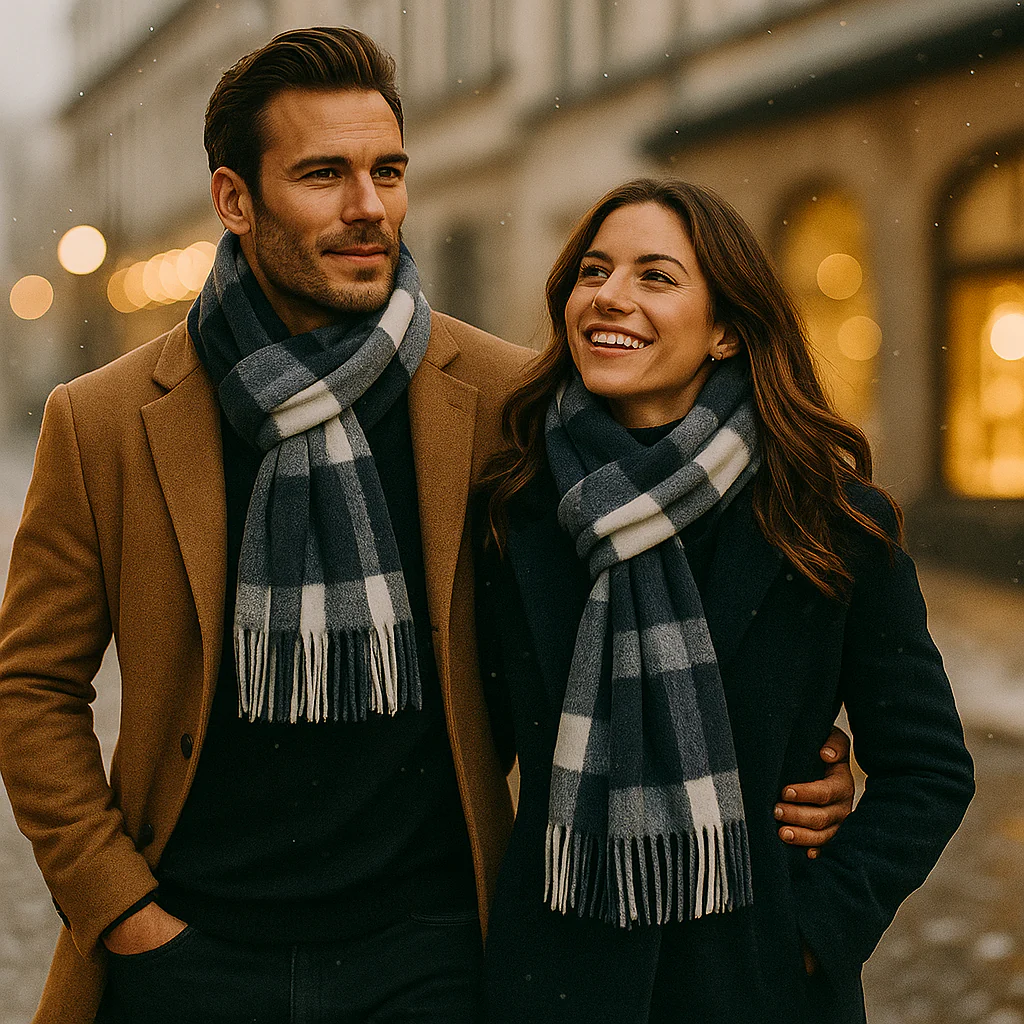 Écharpe en Laine Luxe – Chaude, Douce et Élégante pour l’Hiver - Image 3