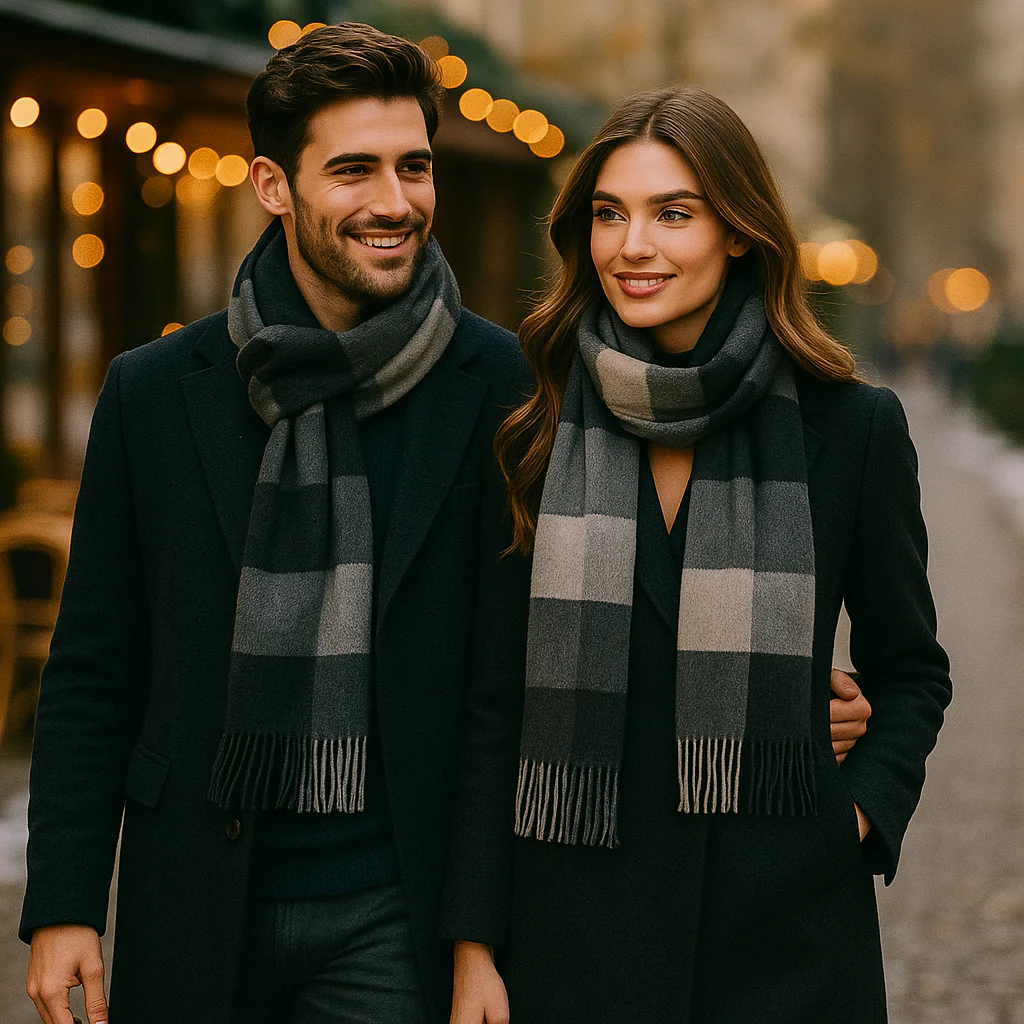 Écharpe en Laine Luxe – Chaude, Douce et Élégante pour l’Hiver - Image 9