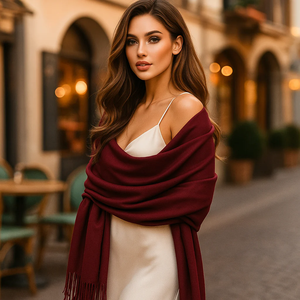 Écharpe Pashmina Tendance Femmes – Élégante Douceur Luxueuse - Image 10