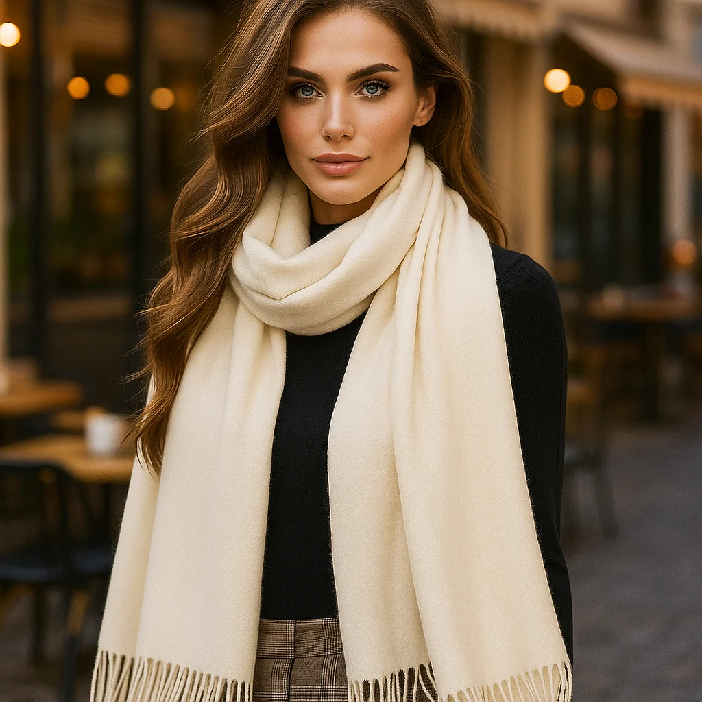 Écharpe Pashmina Tendance Femmes – Élégante Douceur Luxueuse - Image 6