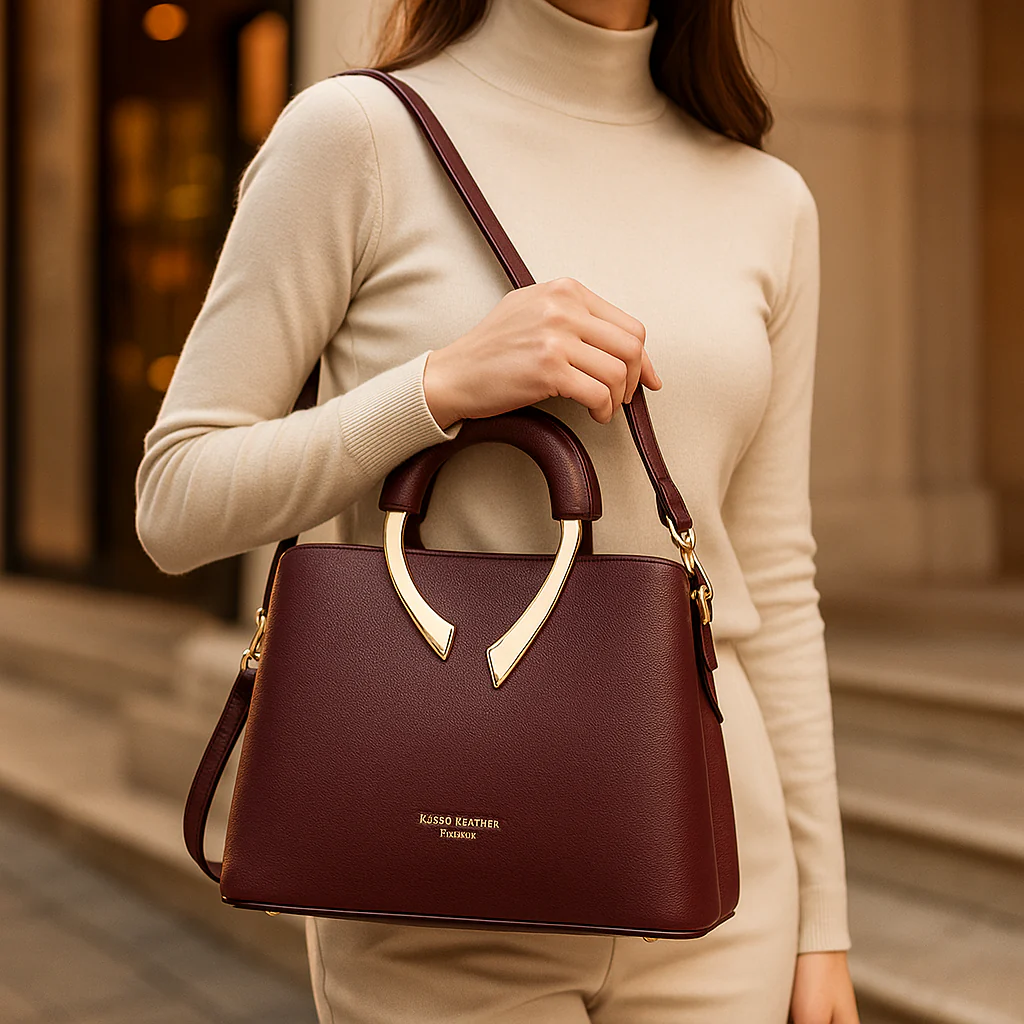 Elvira – Sac à Main Élégant en Cuir de Luxe pour Femme - Image 7