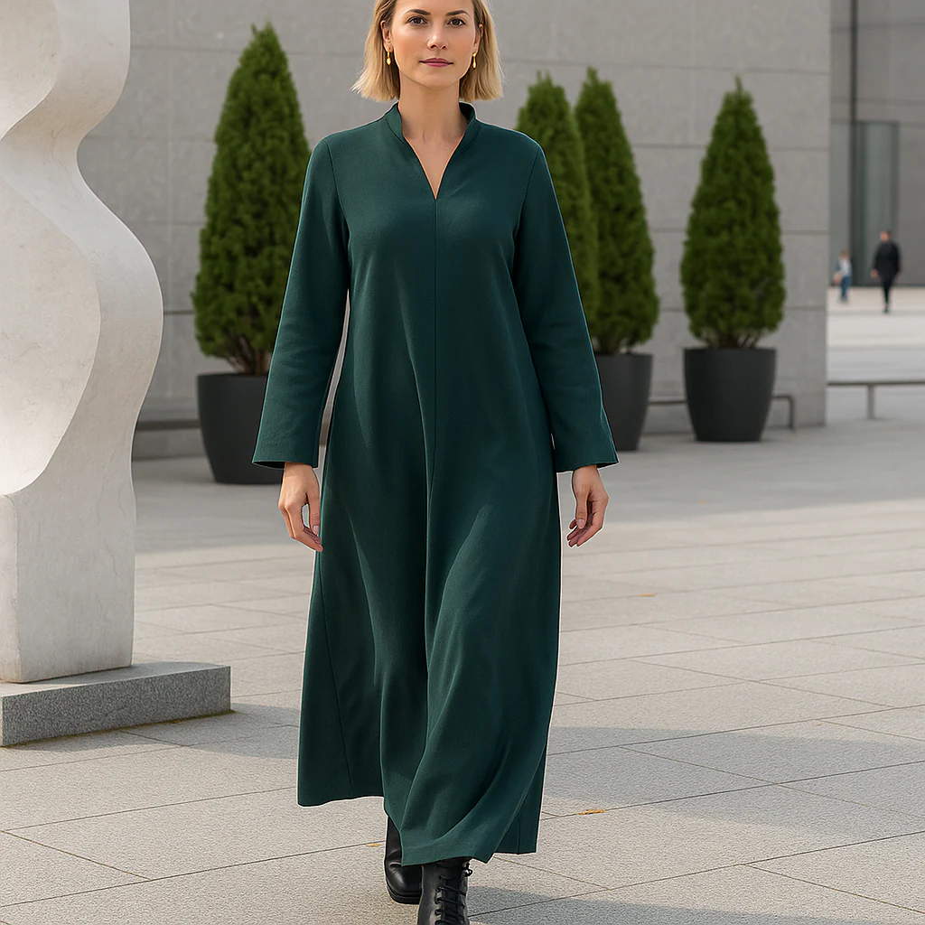 Emmi - Robe de soirée maxi - Coupe élégante - Décontractée - Image 4