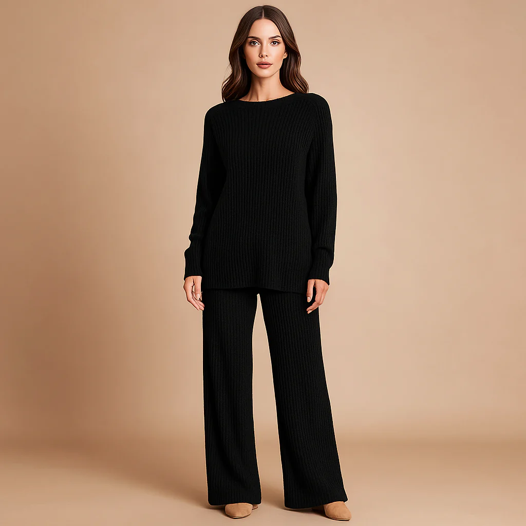 Ensemble décontracté - Pull confortable - Style Luo - Image 2