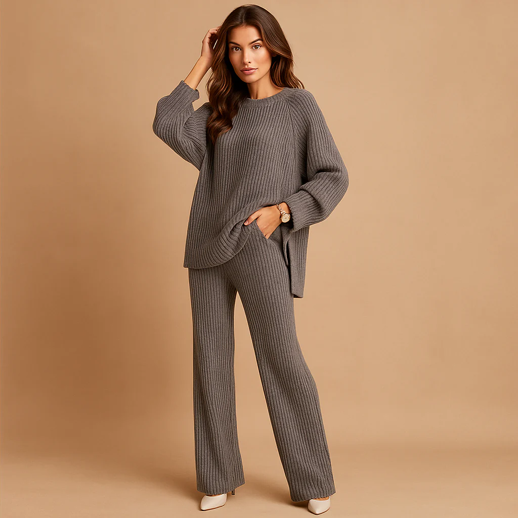 Ensemble décontracté - Pull confortable - Style Luo - Image 3