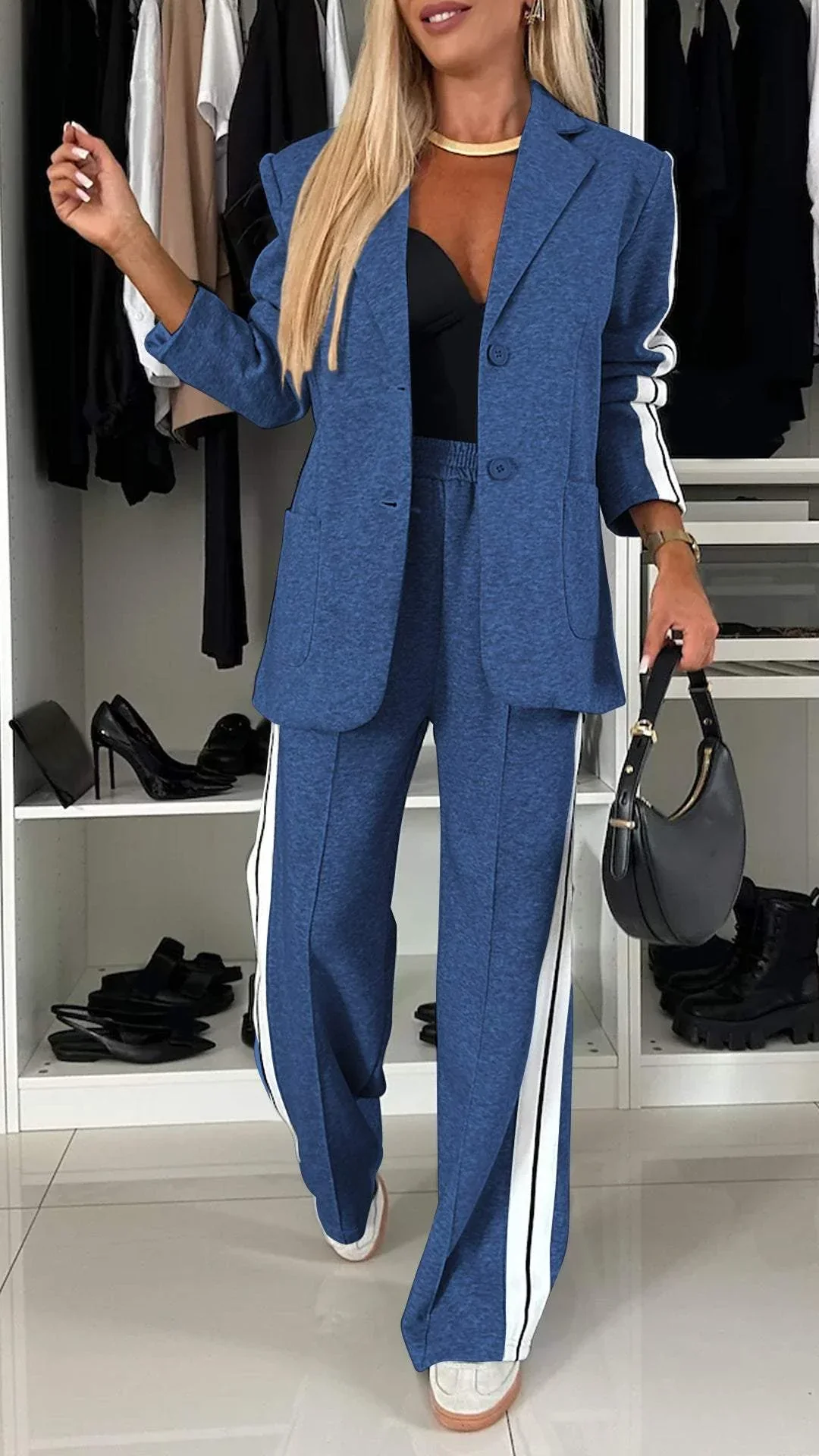 Ensemble survêtement femme Jill - Sweat et pantalon - Confortable - Image 10