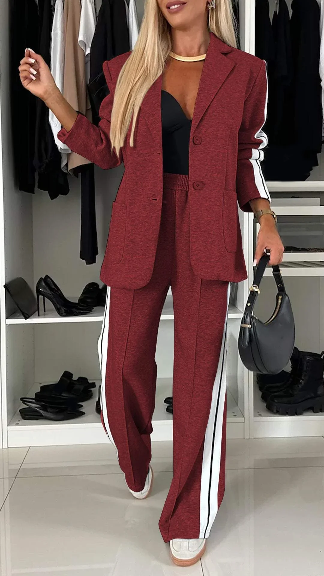 Ensemble survêtement femme Jill - Sweat et pantalon - Confortable - Image 11