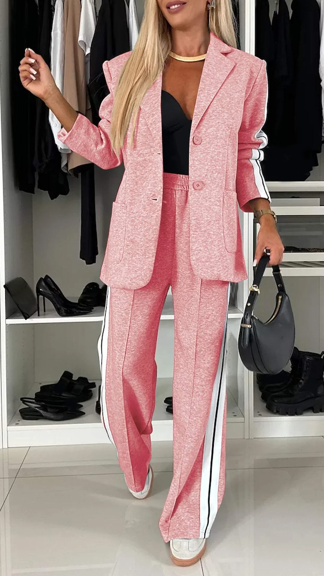 Ensemble survêtement femme Jill - Sweat et pantalon - Confortable - Image 12