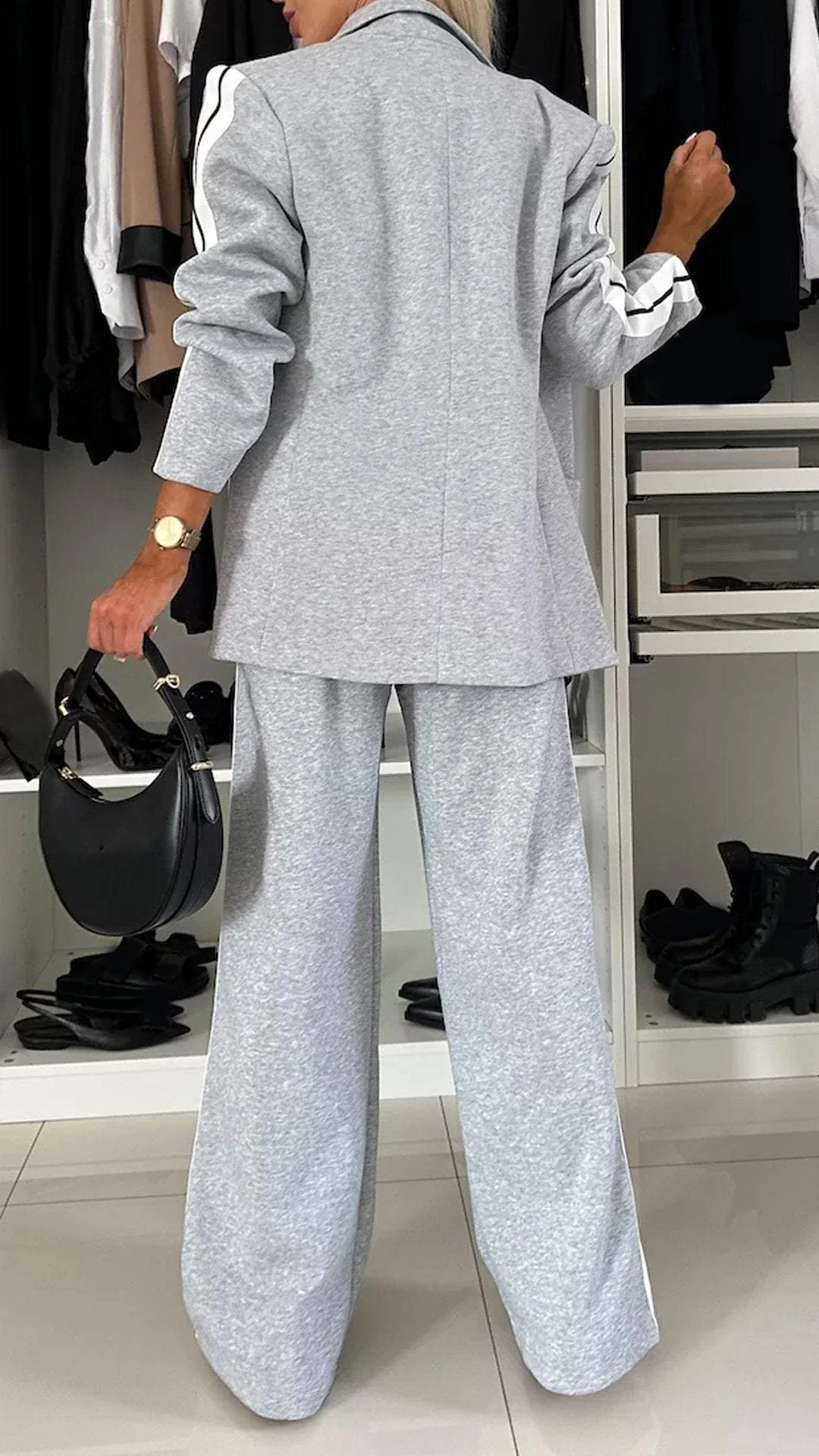 Ensemble survêtement femme Jill - Sweat et pantalon - Confortable - Image 2