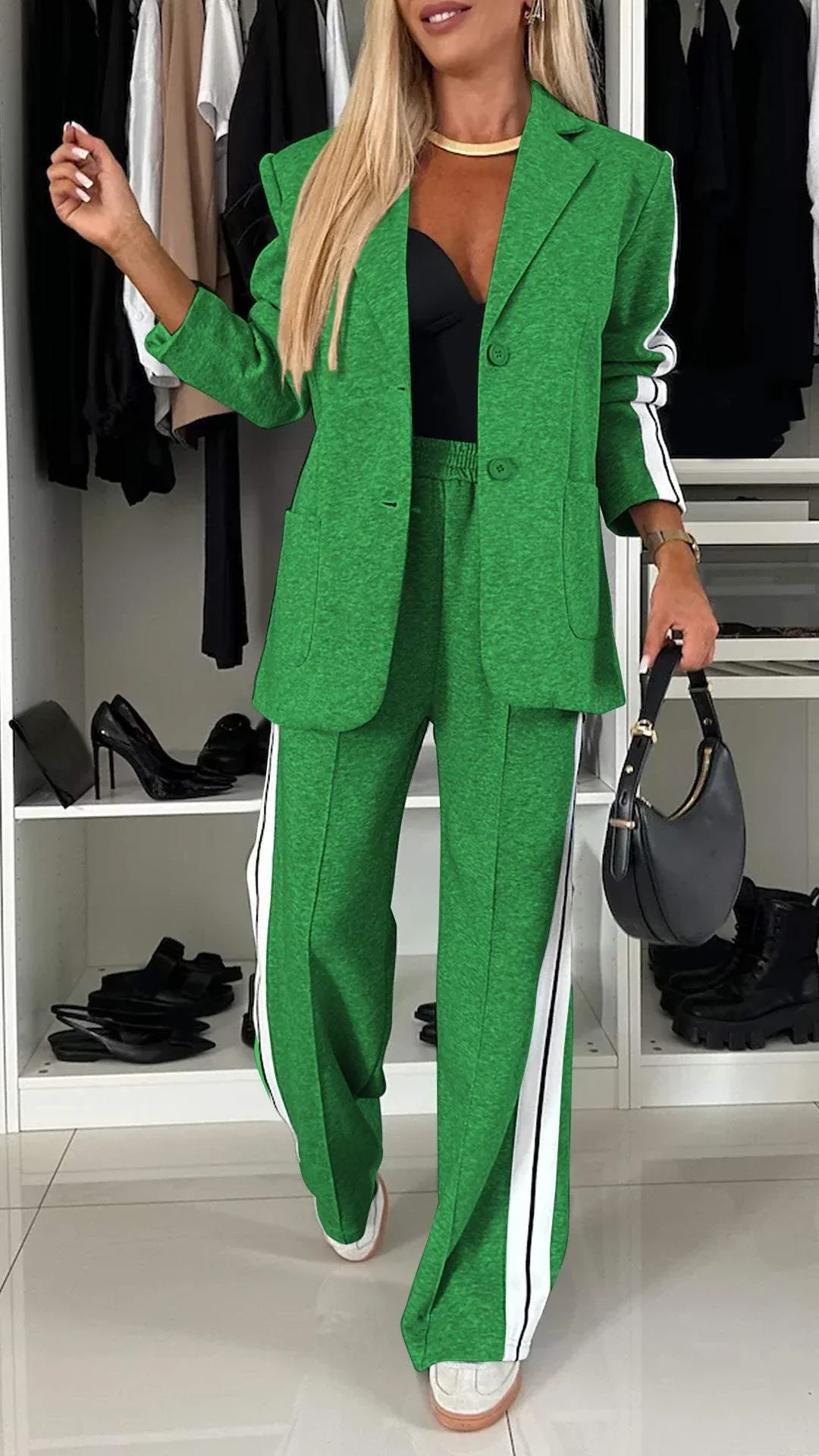 Ensemble survêtement femme Jill - Sweat et pantalon - Confortable - Image 9
