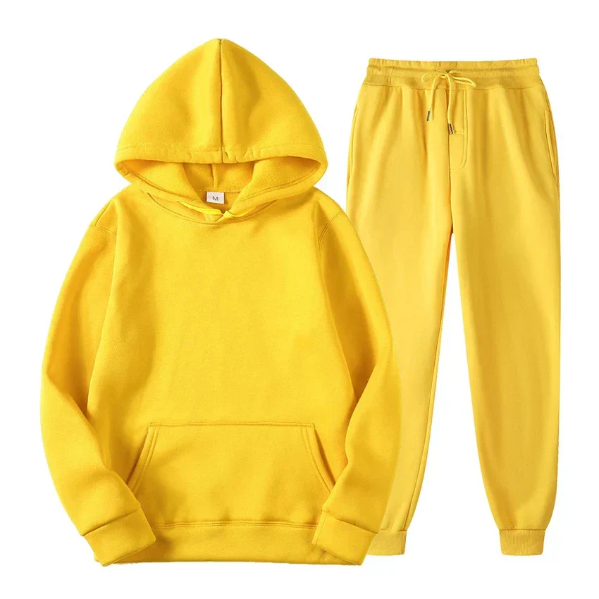 Ensemble survêtement hiver homme isolé - Polaire - Capuche - Sportif - Image 3