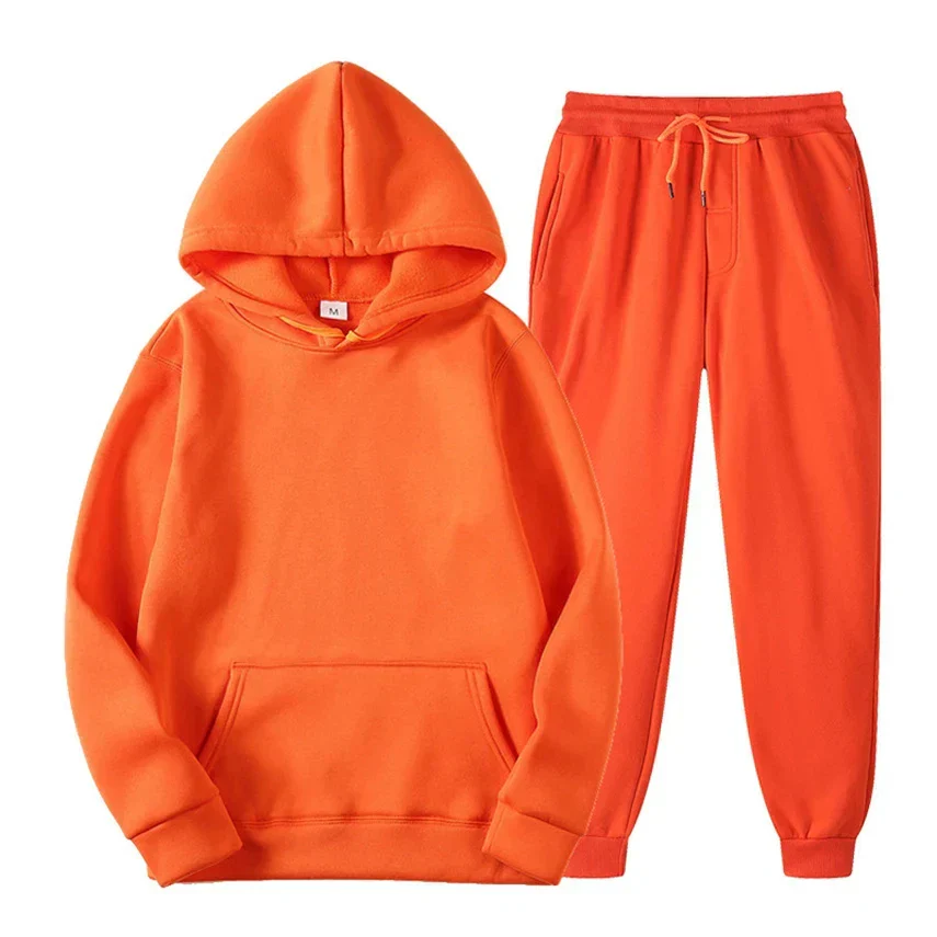 Ensemble survêtement hiver homme isolé - Polaire - Capuche - Sportif - Image 4