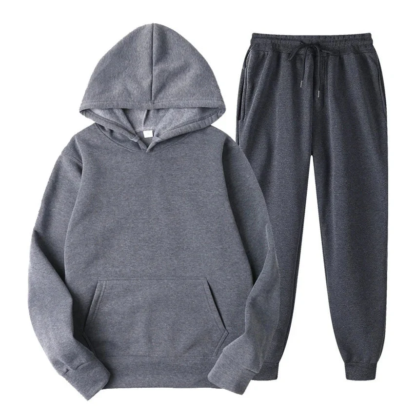 Ensemble survêtement hiver homme isolé - Polaire - Capuche - Sportif - Image 8