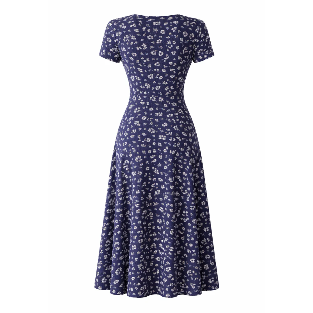Robe Maxi Florale | Femme, Tissu Léger | Style Casual Estival - Image 7