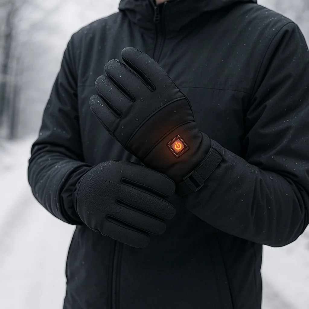 Gants Chauffants Hiver – Électriques, Tactiles & Chaleur Ajustable - Image 2