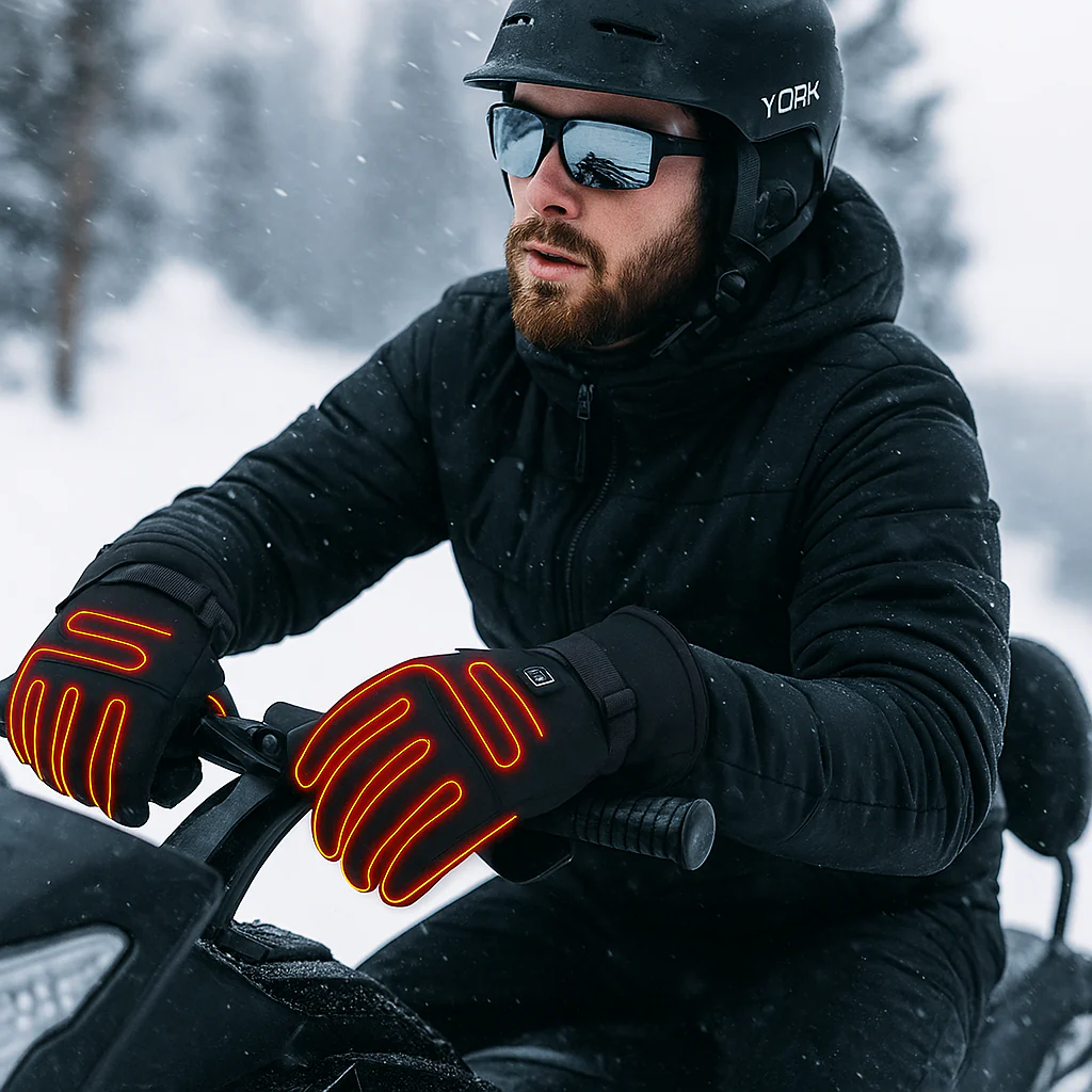 Gants Chauffants Hiver – Électriques, Tactiles & Chaleur Ajustable - Image 5