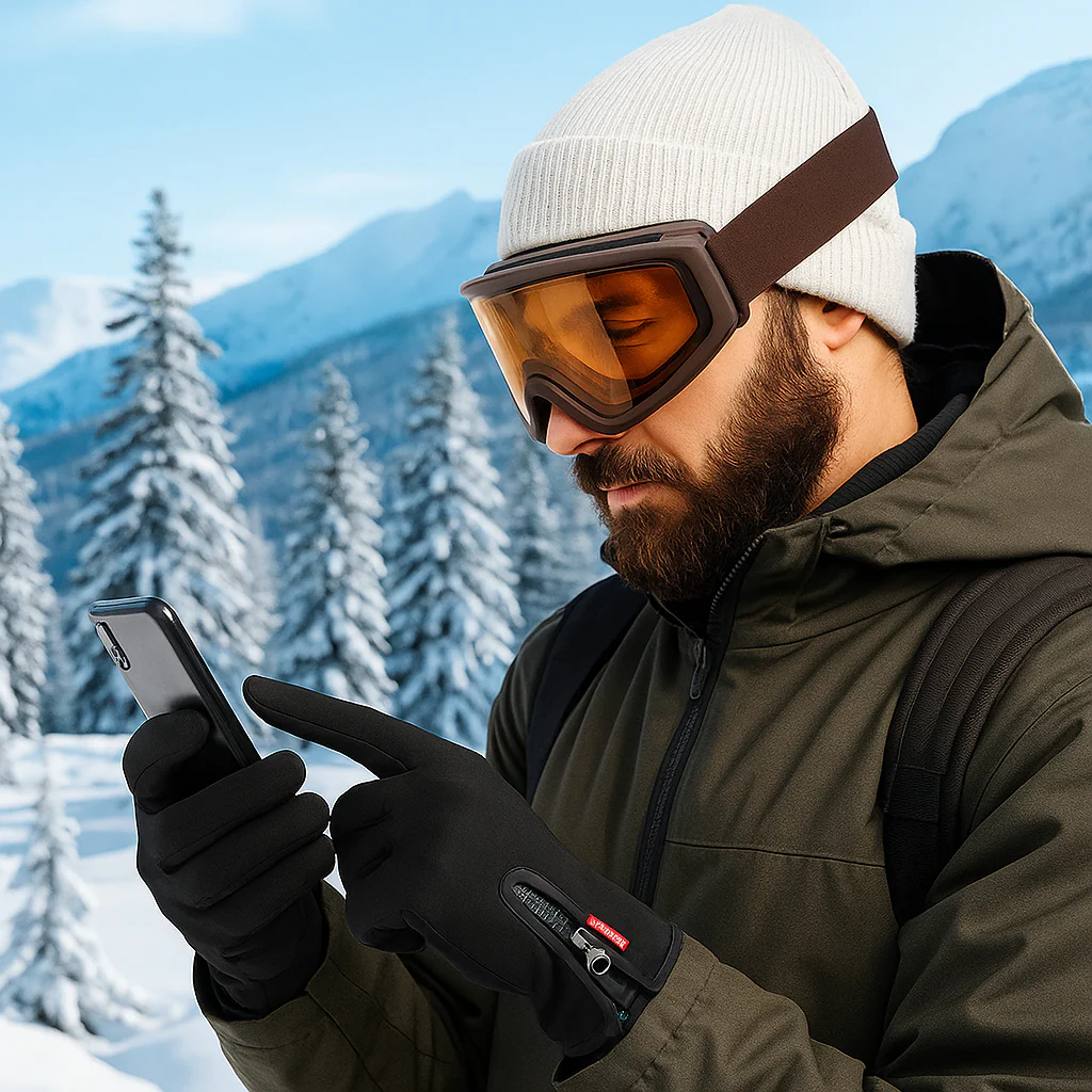 Gants Chauffants Imperméables – Tactiles & Antidérapants - Image 5