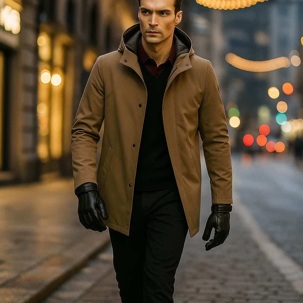 Gants en Cuir Homme Felix – Élégance & Chaleur - Image 4