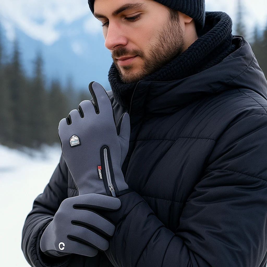 Gants Tech Touch – Chauds et Tactiles Imperméables - Image 3
