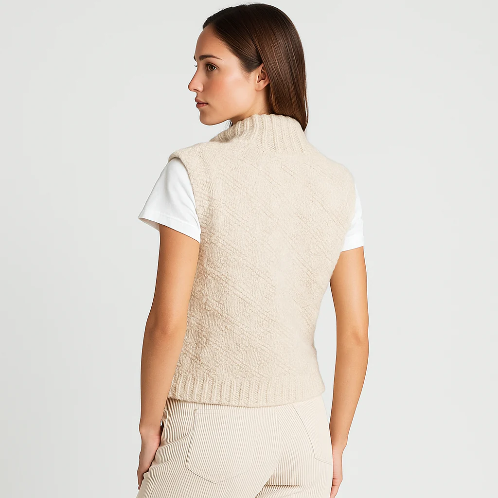 Gilet de Base Sans Manches - Confortable - Élégant - Polyvalent - Image 3