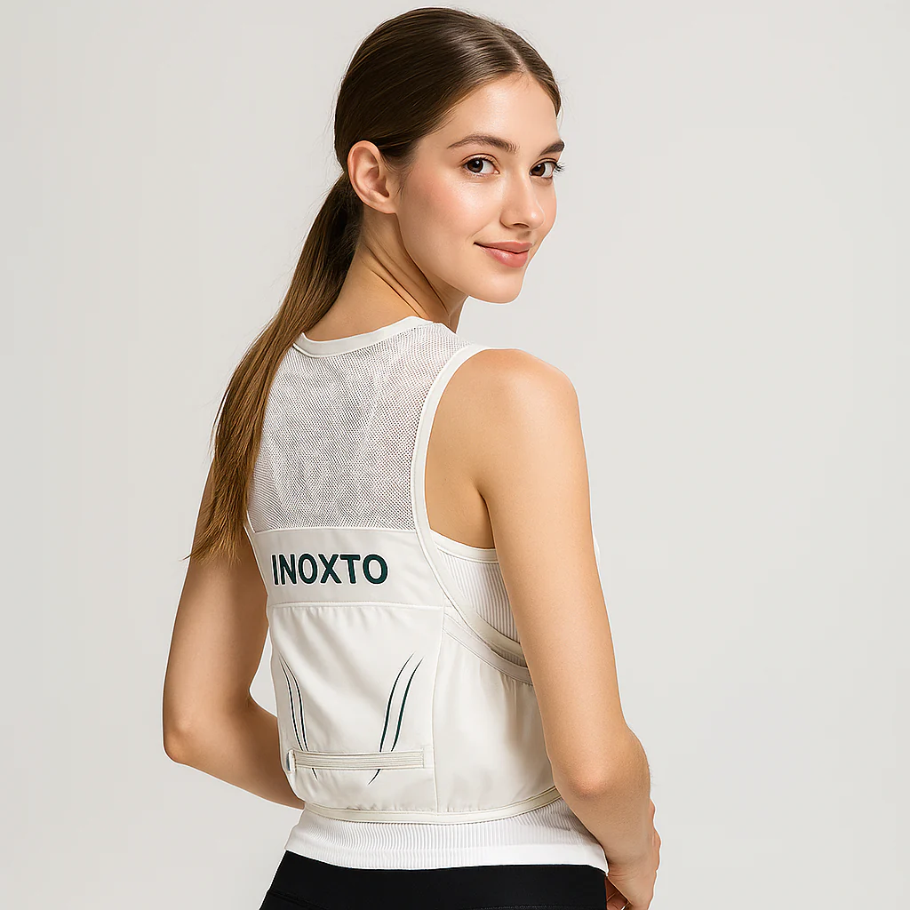 Gilet de course - 2 bouteilles souples de 450 ml - Idéal pour le trail - Image 5