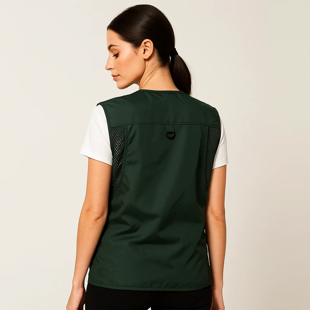Gilet d'été Multi Poches - Fonctionnel - Léger - Élégant - Image 7