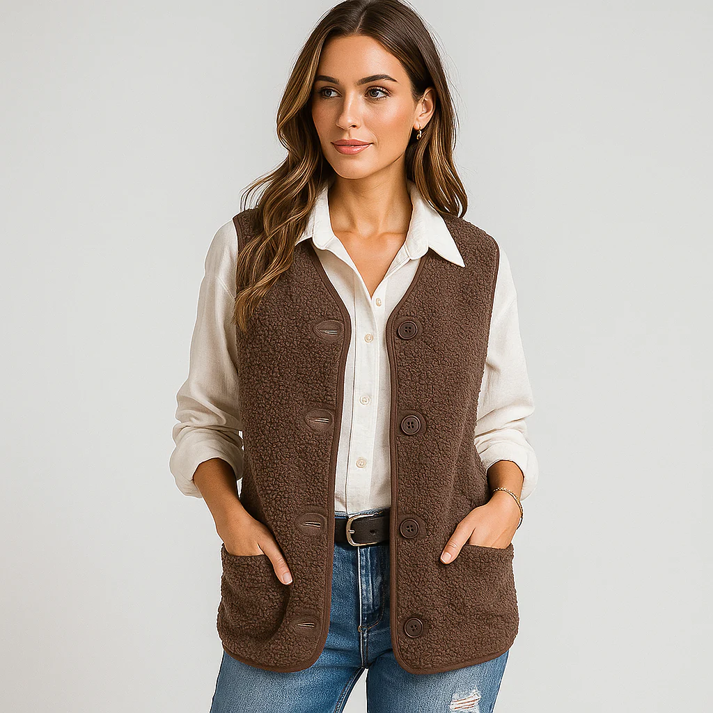 Gilet en Laine Chaud pour l'Hiver - Confort et Style