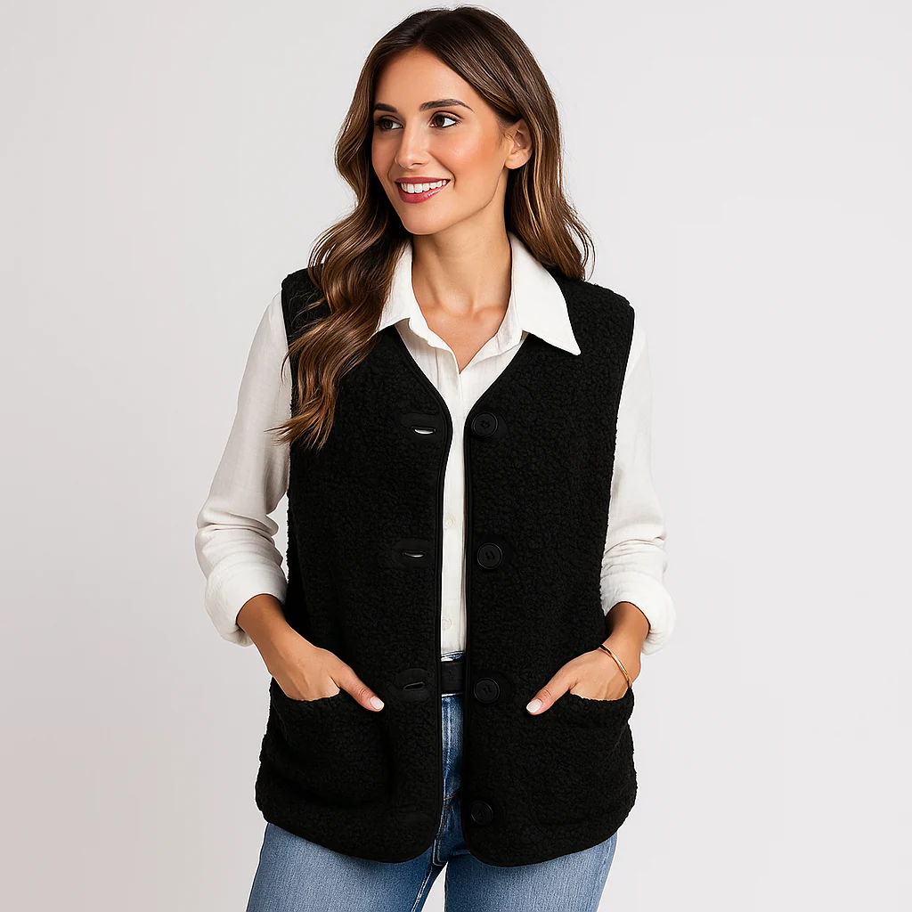 Gilet en Laine Chaud pour l'Hiver - Confort et Style - Image 2