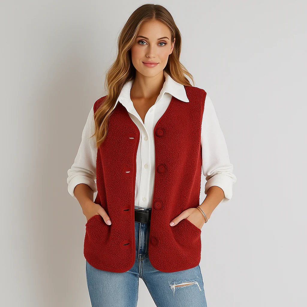 Gilet en Laine Chaud pour l'Hiver - Confort et Style - Image 3