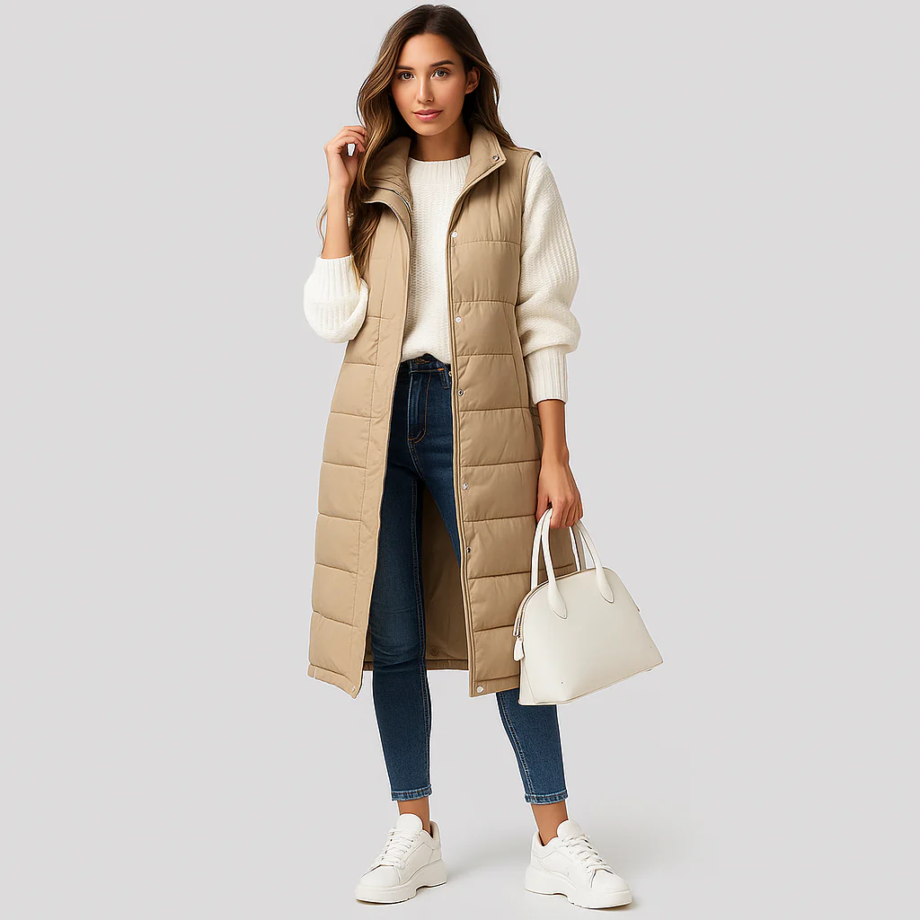Gilet Matelassé Lang - Femme - Confort Élégant - Image 3