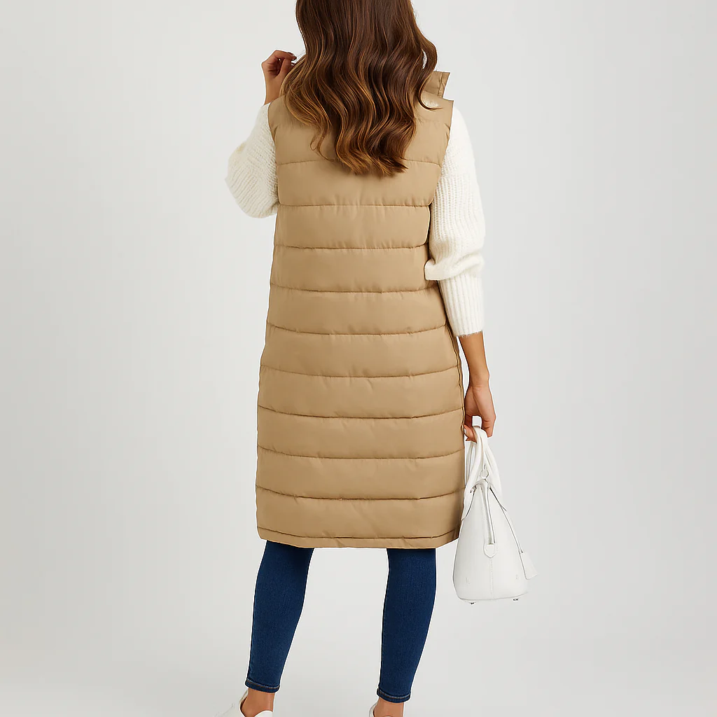 Gilet Matelassé Lang - Femme - Confort Élégant - Image 4